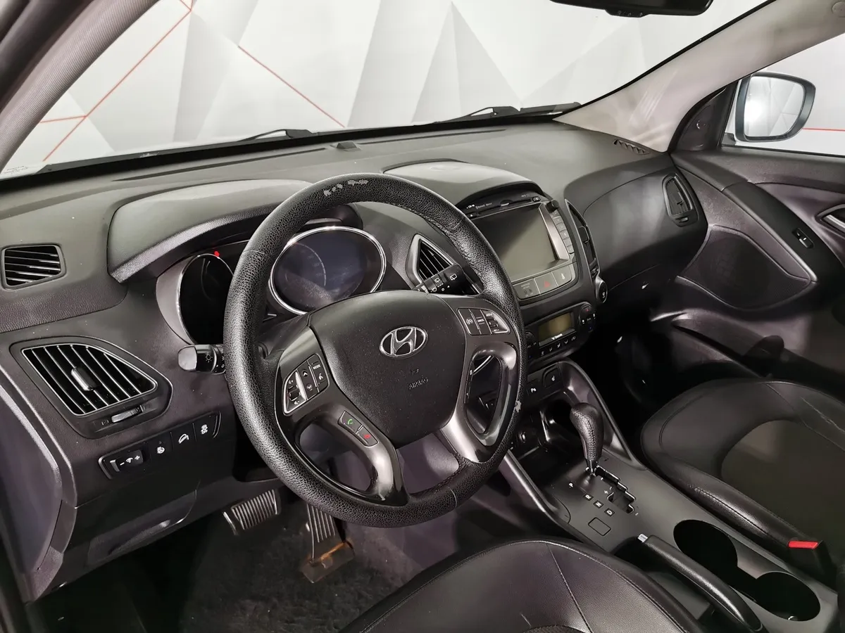 Hyundai ix35 2.0 AT 4WD (150 л.с.) Travel Белый в АВИЛОН. Слайд №18