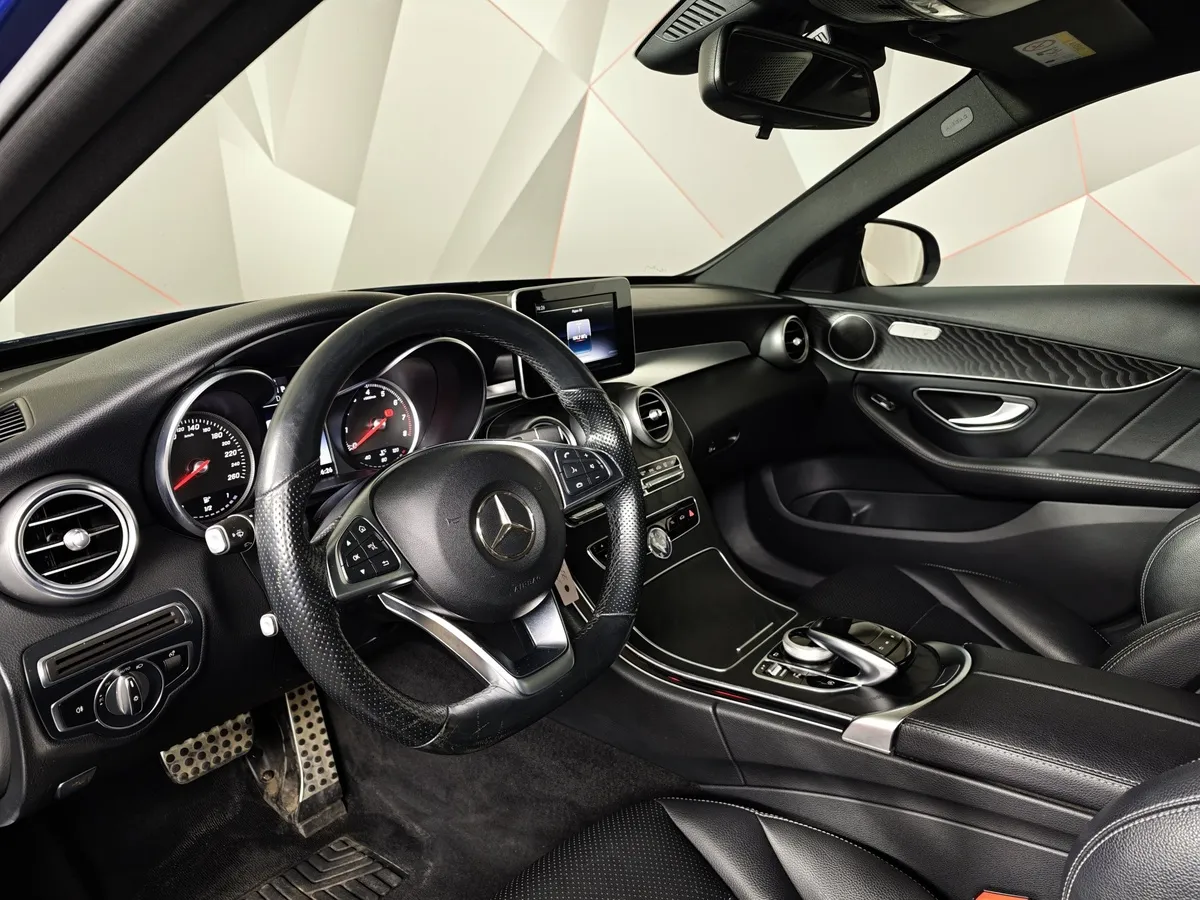Mercedes-Benz C-Класс C 180 7G-Tronic Plus (150 л.с.) Синий в АВИЛОН. Слайд №19