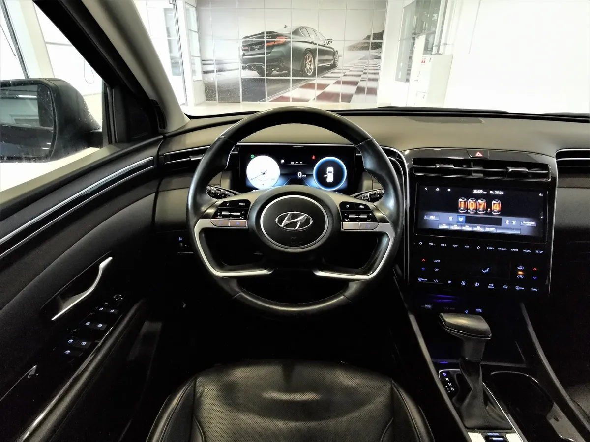 Hyundai Tucson 2.0 (150 л.с.) MPi-6MT-4WD Comfort Синий в АВИЛОН. Слайд №18