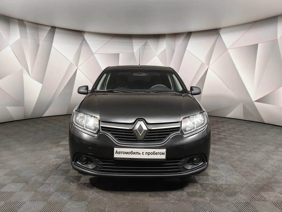 Renault Logan 1.6 MT (82 л.с.) Черный в АВИЛОН. Слайд №7