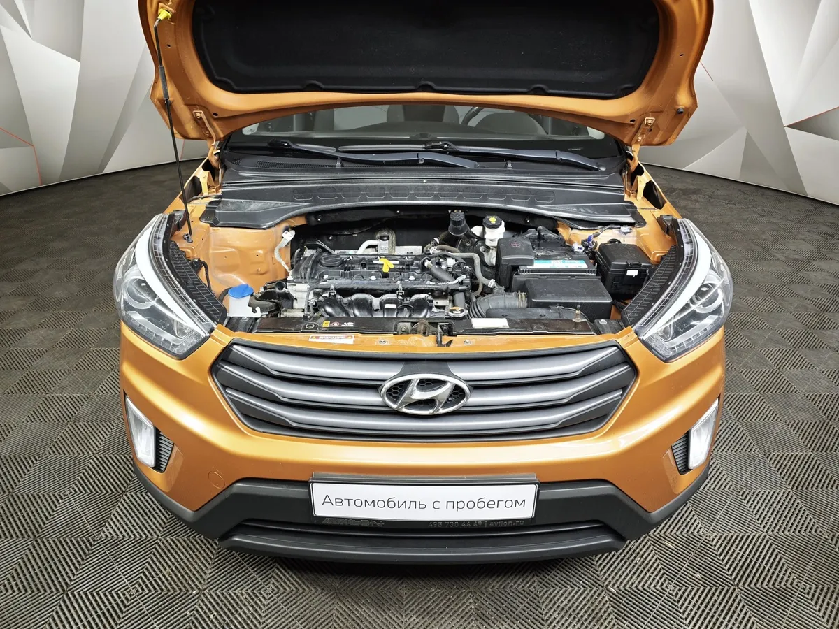 Hyundai Creta 2.0 AT (149 л.с.) Travel + Advanced Оранжевый в АВИЛОН. Слайд №11