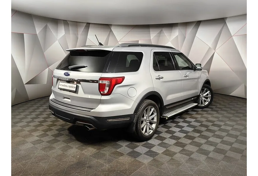 Ford Explorer 3.5 SelectShift 4WD (249 л.с.) Limited Plus Серебристый в АВИЛОН. Слайд №2