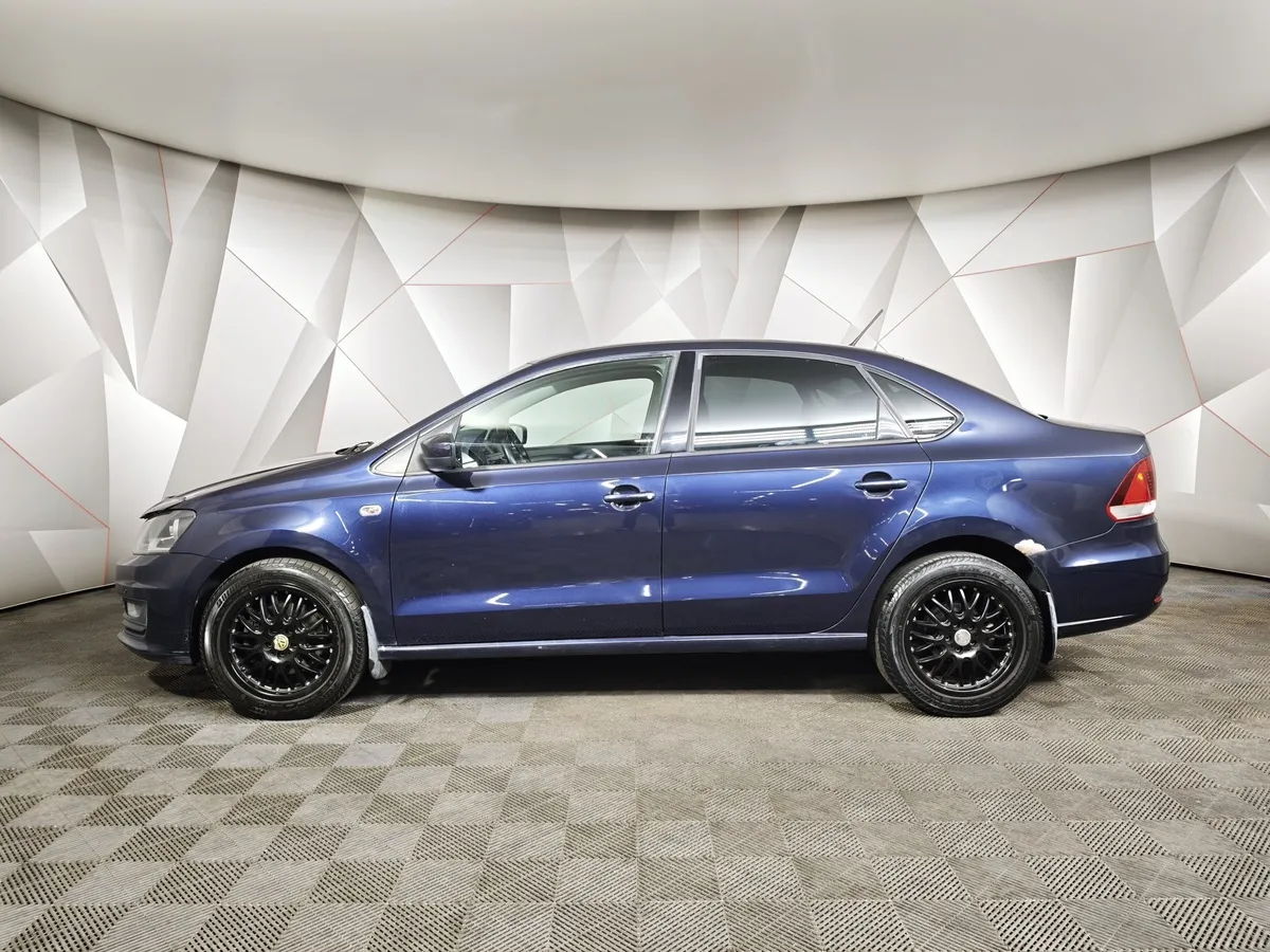 Volkswagen Polo 1.6 Tiptronic (105 л.с.) Comfortline Синий в АВИЛОН. Слайд №5