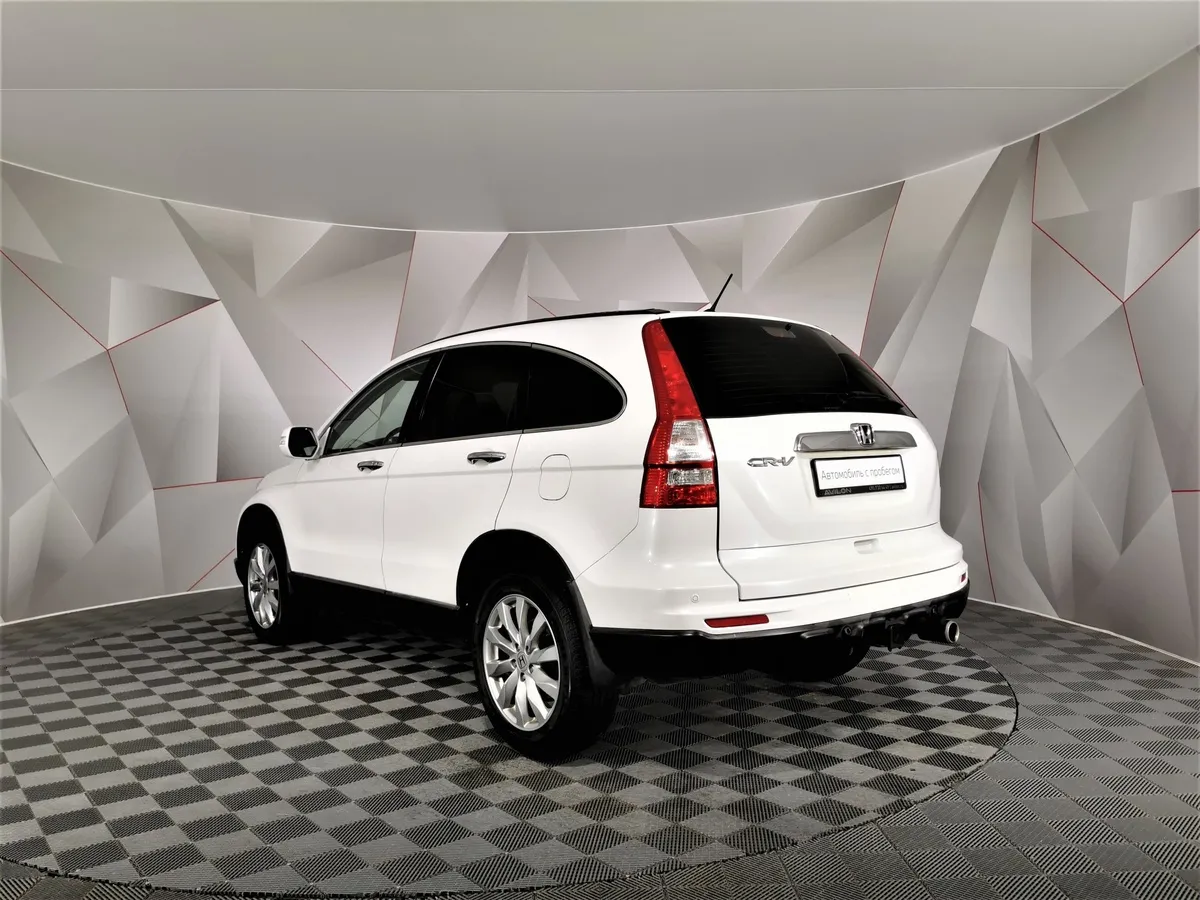 Honda CR-V 2.0 AT 4WD (150 л.с.) Белый в АВИЛОН. Слайд №4