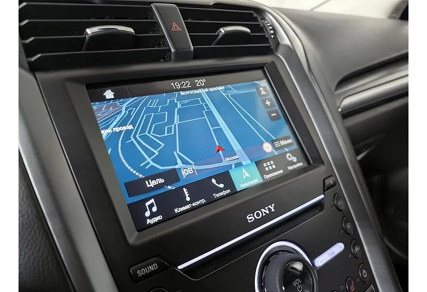 Ford Mondeo 2.0 EcoBoost AT (199 л.с.) Titanium Черный в АВИЛОН. Слайд №21