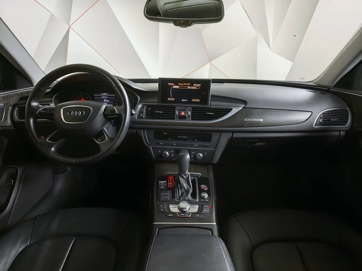 Audi A6 2.0 TFSI S tronic quattro (249 л.с.) Business Черный в АВИЛОН. Слайд №14