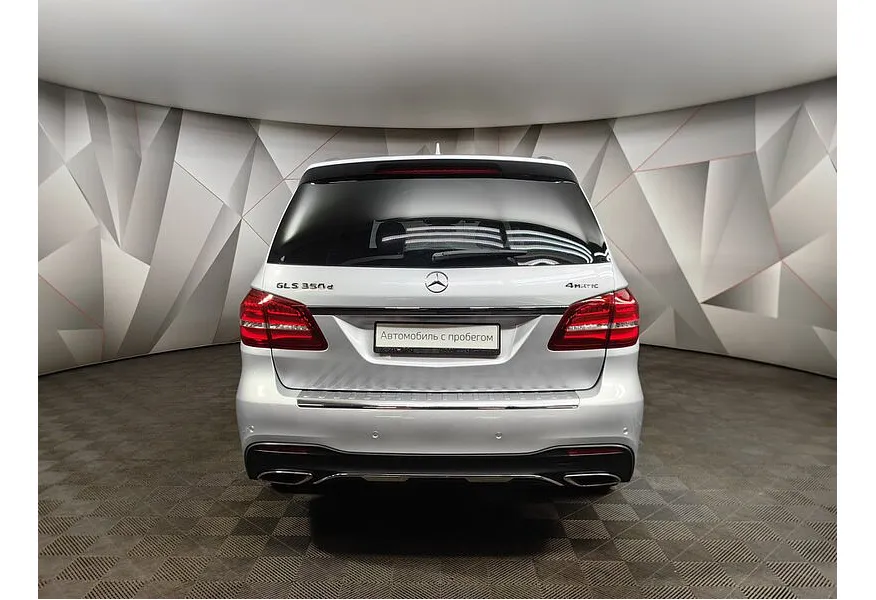Mercedes-Benz GLS 350 d 4MATIC 9G-TRONIC (249 л.с.) Особая серия Серебристый в АВИЛОН. Слайд №8