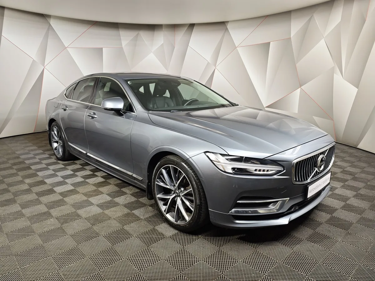 Volvo S90 2.0 T4 Drive-E AT (190 л.с.) Inscription Голубой в АВИЛОН. Слайд №3