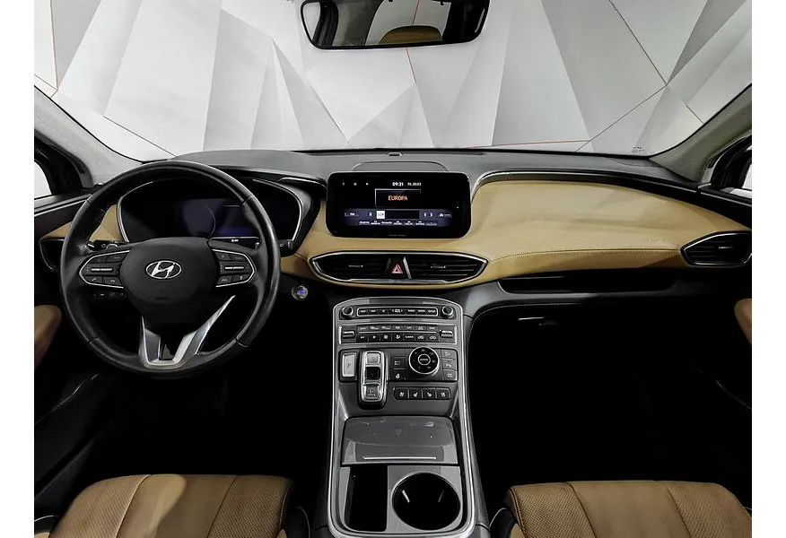 Hyundai Santa Fe 3.5 AWD 8AT (249 л.с.) High-Tech (7 мест) Серый в АВИЛОН. Слайд №14