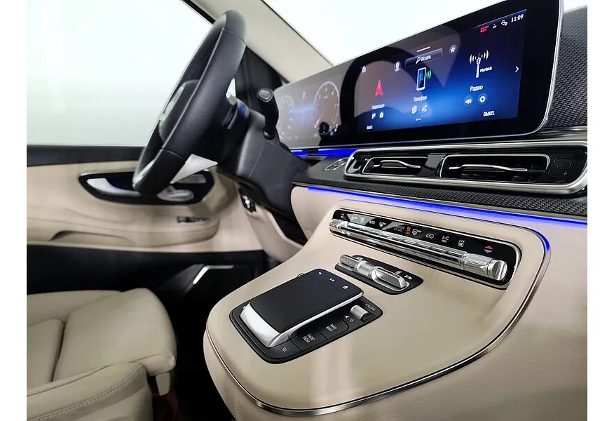 АВИЛОН - Mercedes-Benz V-Класс V 300 d L3 4MATIC 9G-TRONIC (237 л.с.) Avantgarde Черный - slide 10