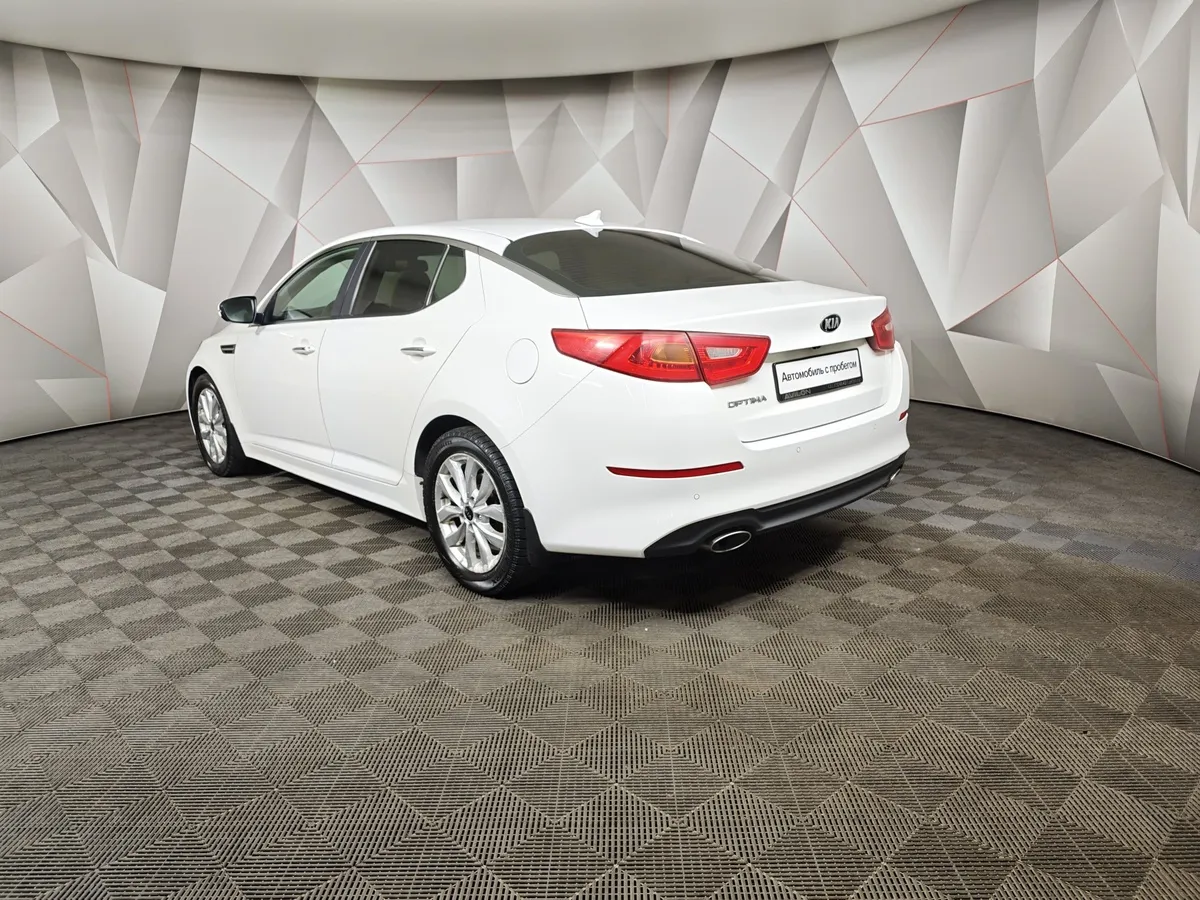 Kia Optima 2.4 AT (180 л.с.) Comfort Белый в АВИЛОН. Слайд №4