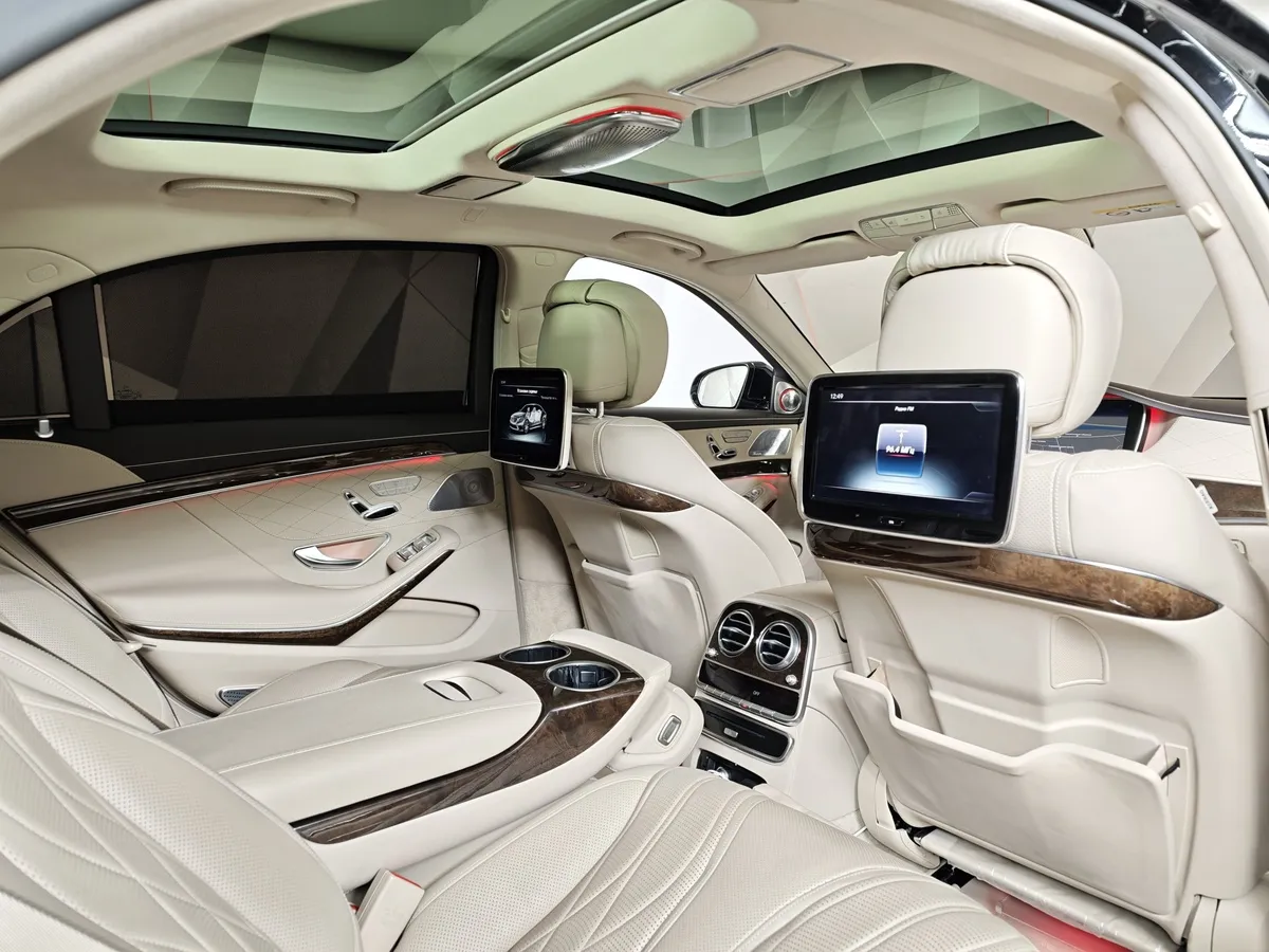 Mercedes-Benz S-Класс S 63 AMG 4Matic Speedshift Plus 7G-Tronic длинная база (585 л.с.) в АВИЛОН. Слайд №29