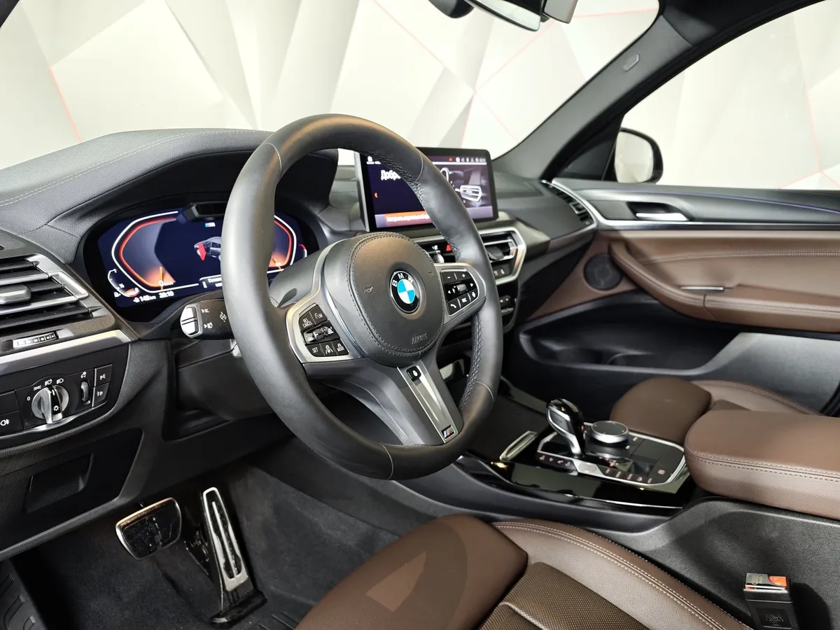 BMW X3 xDrive20i AT (184 л.с.) Черный в АВИЛОН. Слайд №11