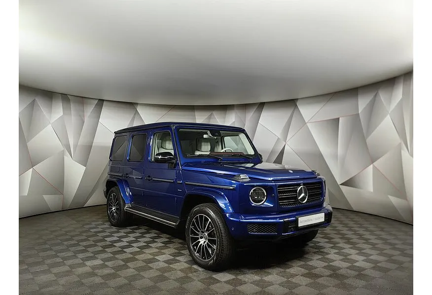 Mercedes-Benz G-Класс G 400 d 9G-Tronic 4Matic (330 л.с.) Синий в АВИЛОН. Слайд №3