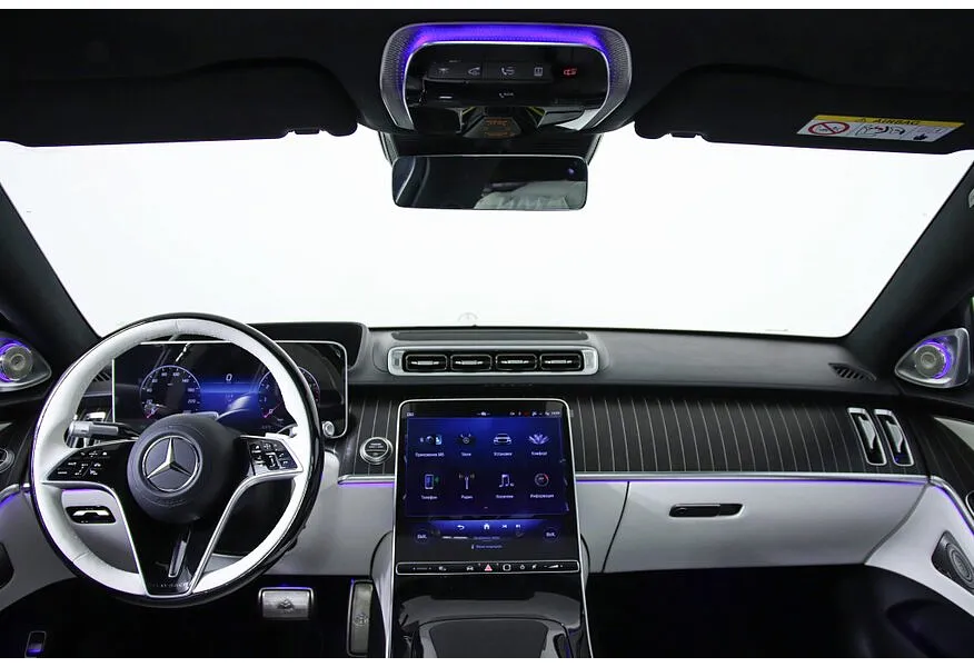 Mercedes-Benz S-Класс Maybach S 580 9G-Tronic 4Matic (503 л.с.) Night Series Черный в АВИЛОН. Слайд №10
