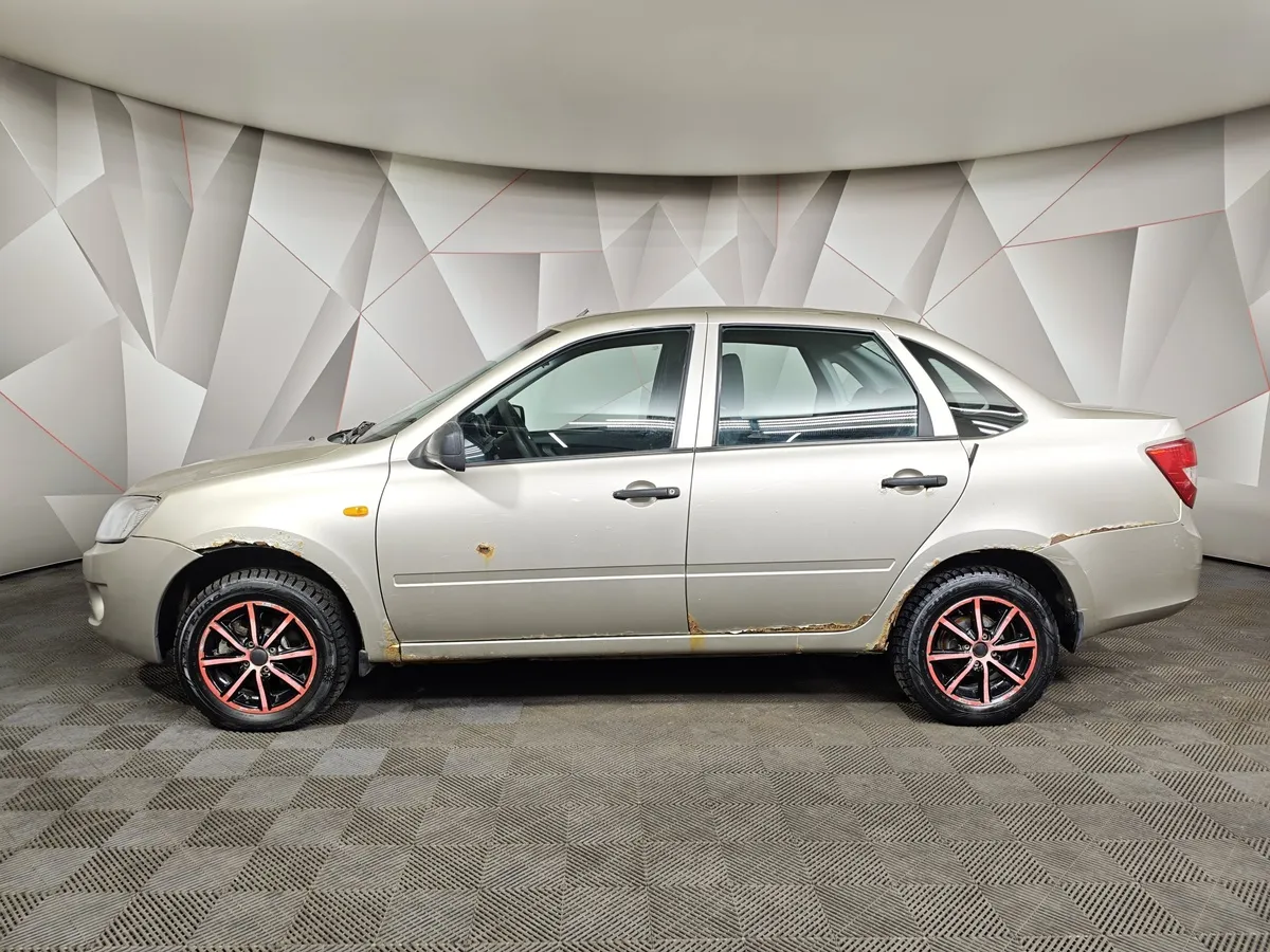 ВАЗ (Lada) Granta 1.6 AT 16кл (98 л.с.) Бежевый в АВИЛОН. Слайд №5