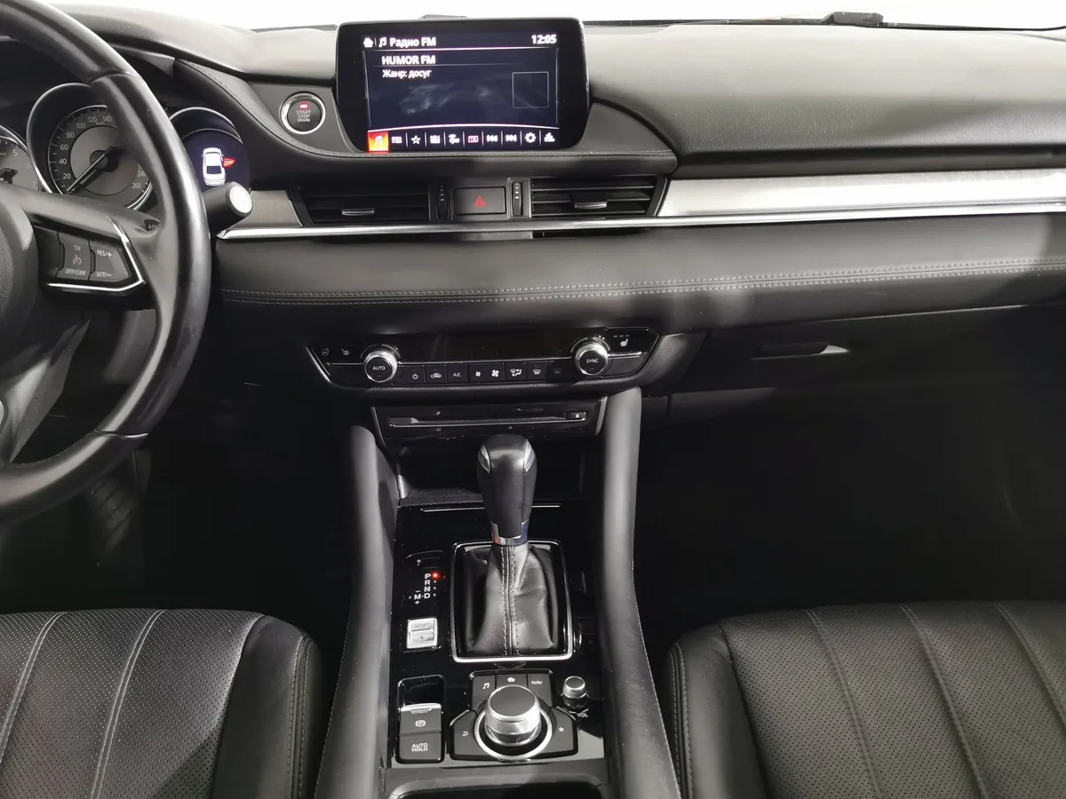 Mazda 6 2.5 SKYACTIV-G AT (192 л.с.) Supreme Plus Черный в АВИЛОН. Слайд №14