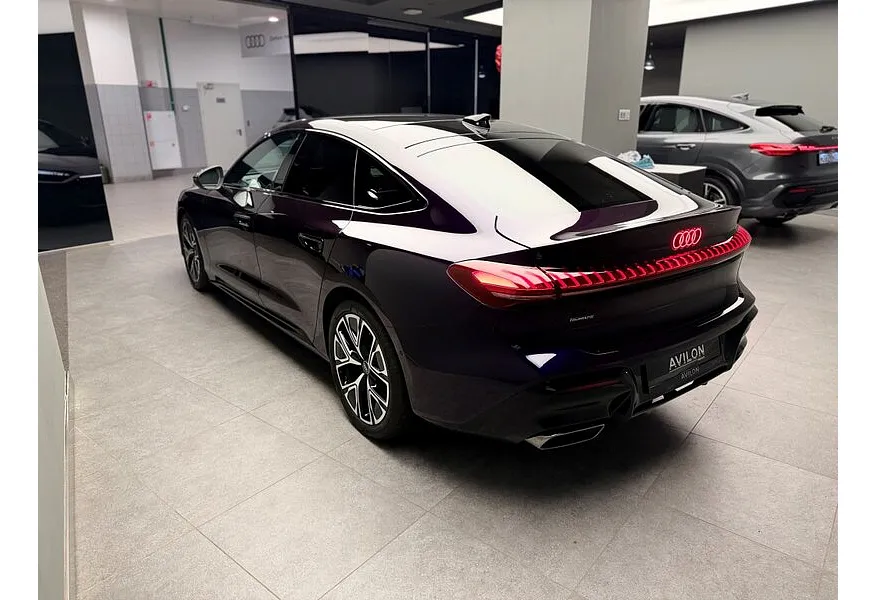 Audi A5 2.0 40 TFSI S-tronic quattro (204 л.с.) Фиолетовый в АВИЛОН. Слайд №4