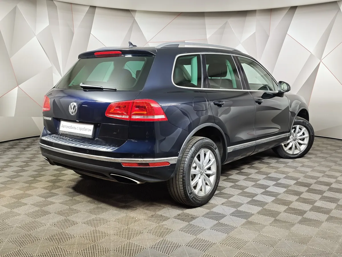 Volkswagen Touareg 3.6 FSI Tiptronic 4Motion (249 л.с.) V6 FSI Синий в АВИЛОН. Слайд №2
