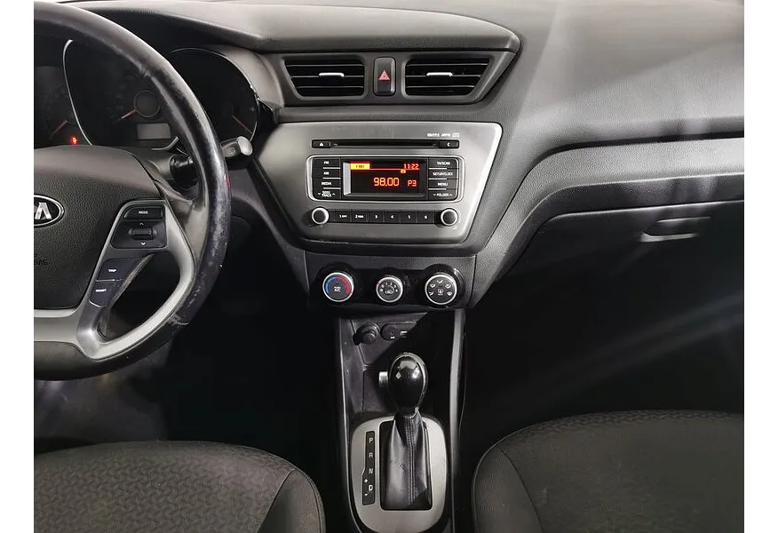 Kia Rio 1.6 AT (123 л.с.) Luxe Серый в АВИЛОН. Слайд №13