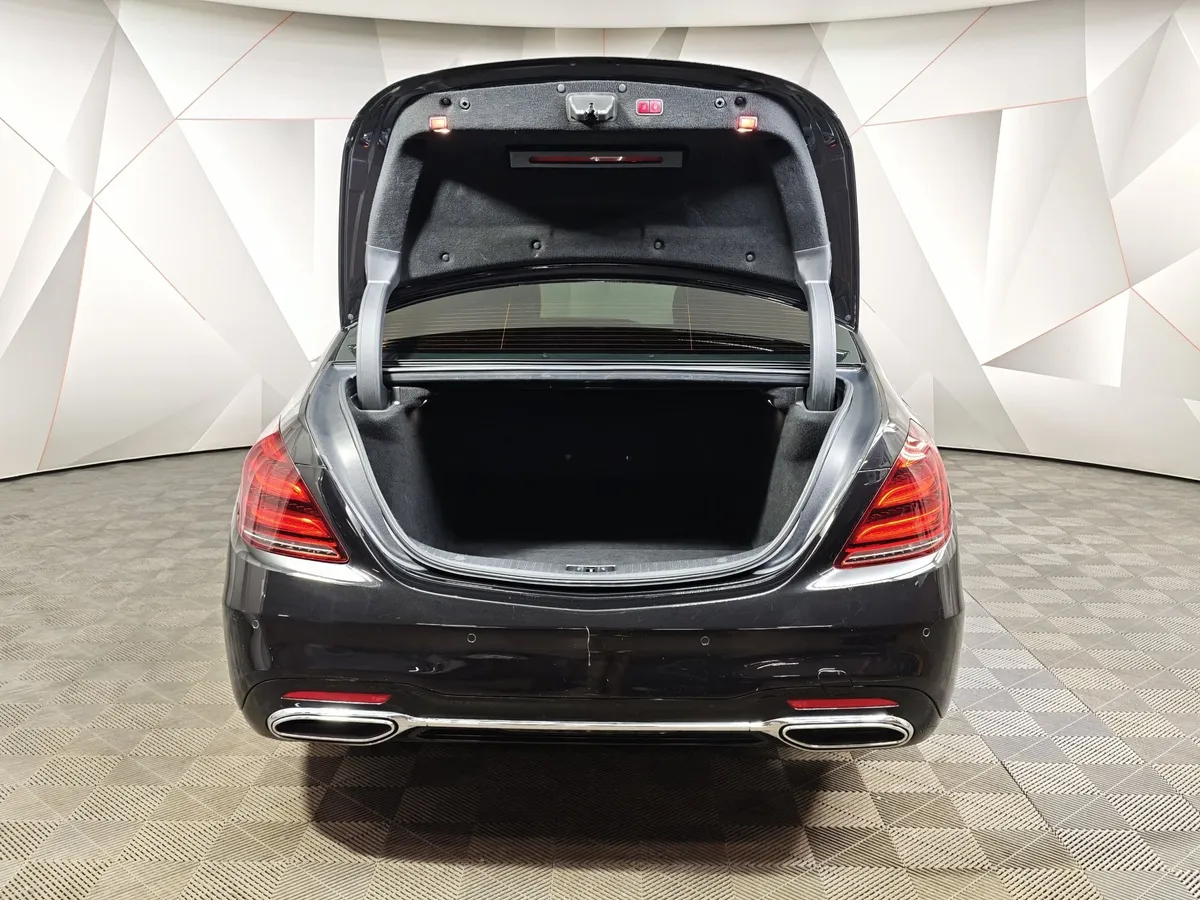 Mercedes-Benz S-Класс S 350 d 9G-Tronic 4Matic длинная база (249 л.с.) Черный в АВИЛОН. Слайд №12
