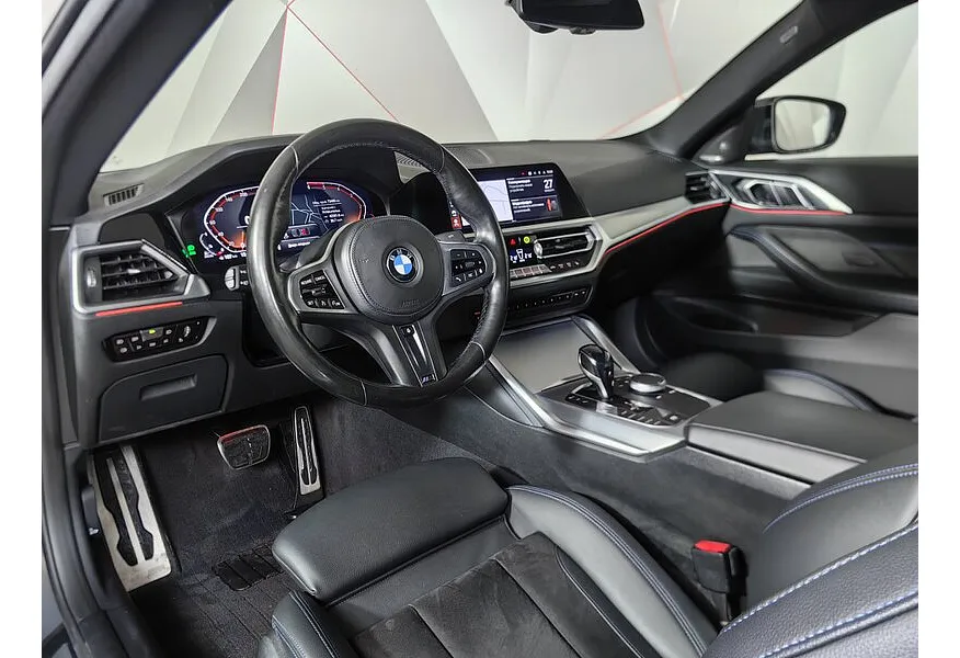 BMW 4 серия 420d xDrive AT (190 л.с.) M Sport Pure Серый в АВИЛОН. Слайд №12