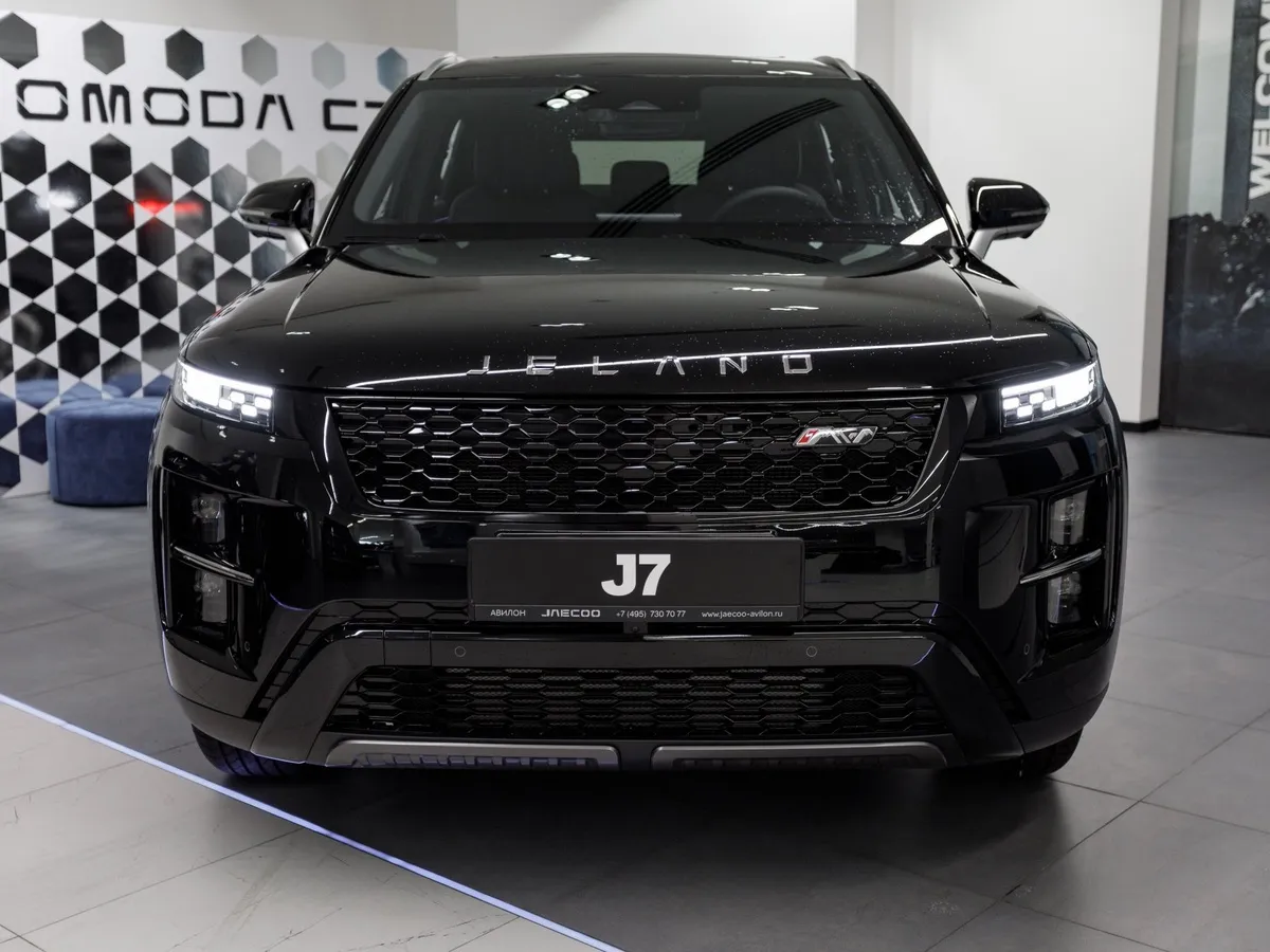 JAECOO J7 1.6T DCT 4WD (186 л.с.) Престиж Черный в АВИЛОН. Слайд №4