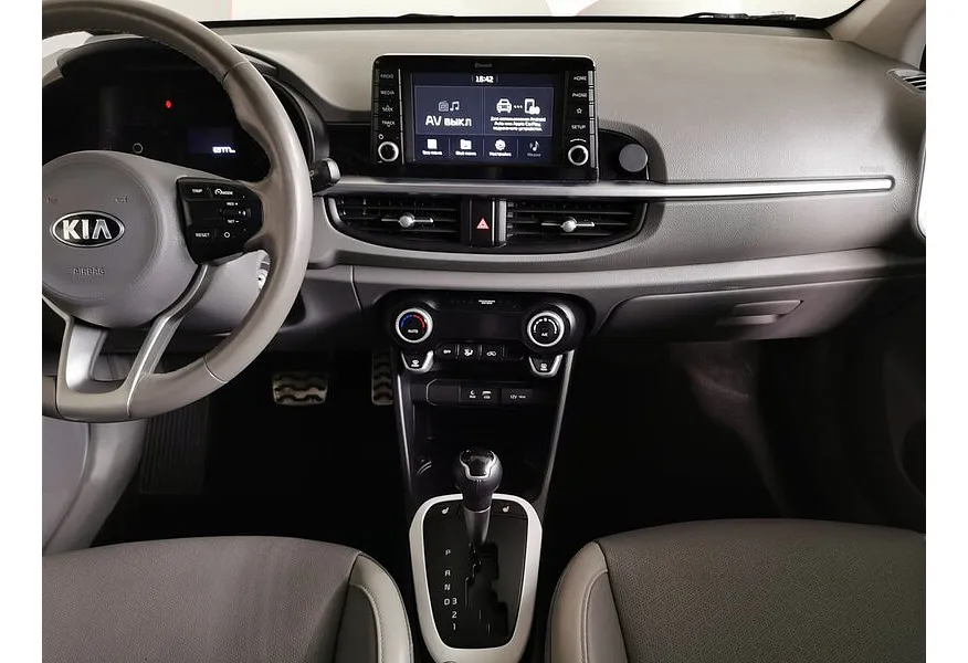 Kia Picanto 1.2 AT (84 л.с.) X-Line Белый в АВИЛОН. Слайд №15