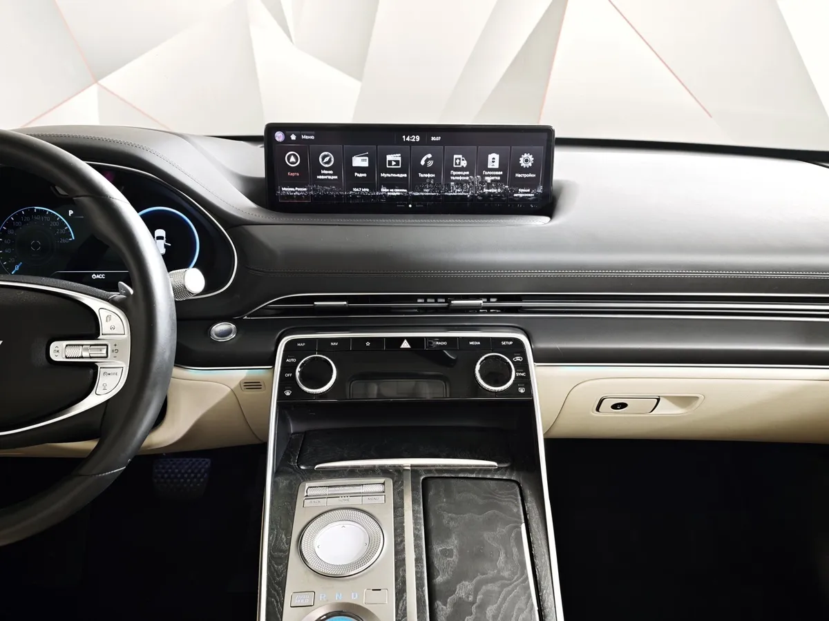 Genesis GV80 2.5 T-GDI 8AT 4WD (249 л.с.) Luxury Черный в АВИЛОН. Слайд №15