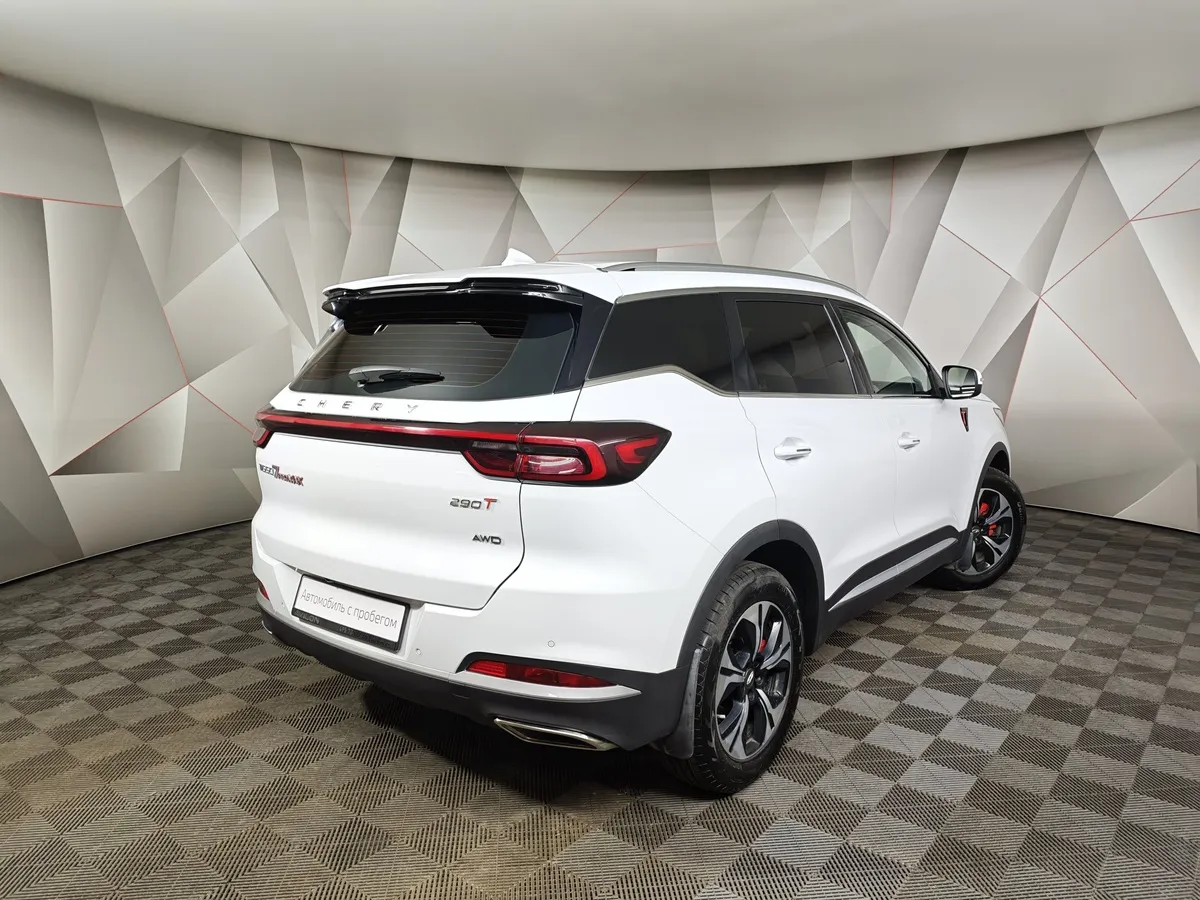 Chery Tiggo 7 Pro Max 1.6 7DCT 4WD (150 л.с.) Ultimate Белый в АВИЛОН. Слайд №2