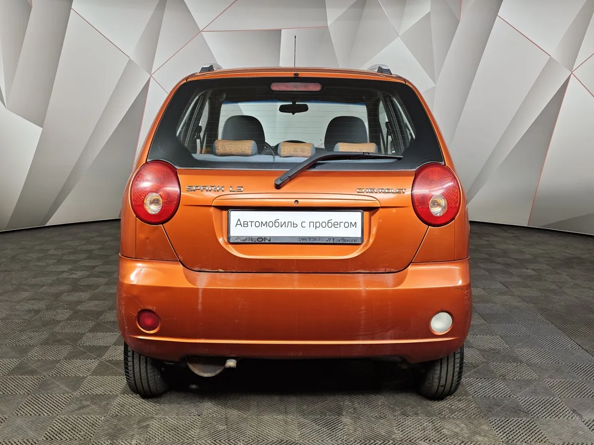 Chevrolet Spark 0.8 AT FWD (52 л.с.) Оранжевый в АВИЛОН. Слайд №8