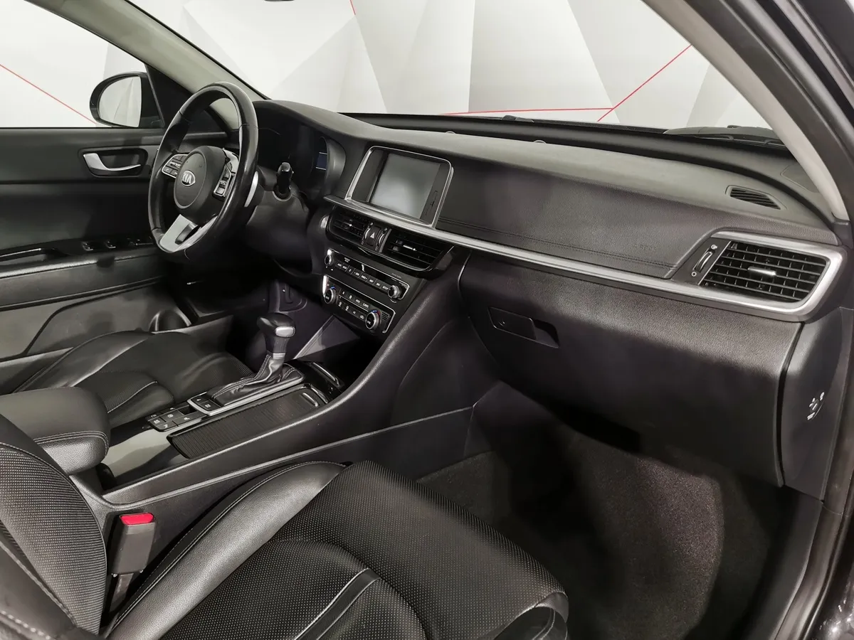 Kia Optima 2.0 AT (150 л.с.) Черный в АВИЛОН. Слайд №12