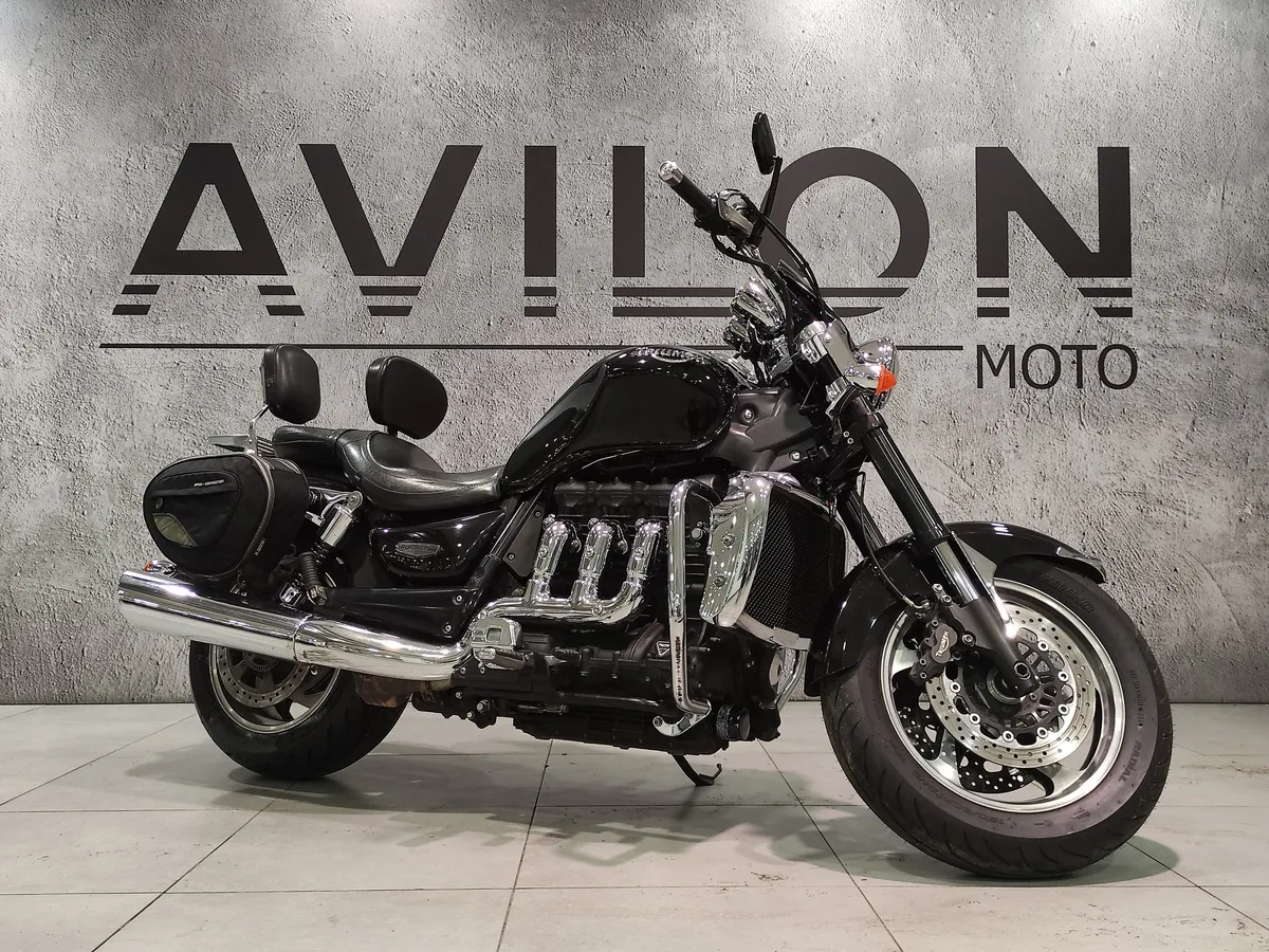 Triumph Rocket III 2294 см³ (148 л.с.) (148) 2294 Черный в АВИЛОН. Слайд №2