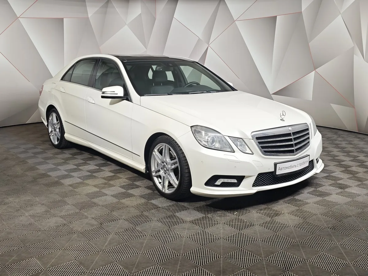 Mercedes-Benz E-Класс E 350 4MATIC 7G-Tronic Plus (272 л.с.) Белый в АВИЛОН. Слайд №3
