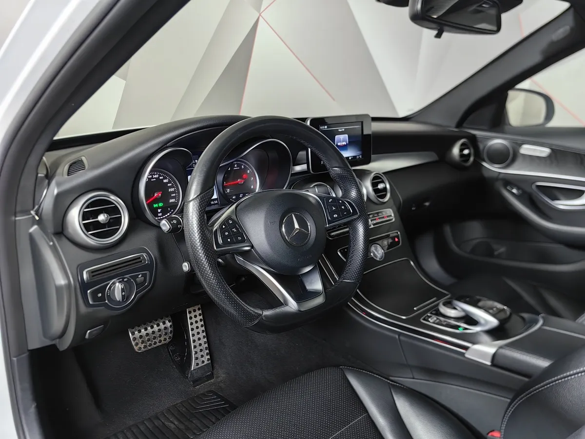 Mercedes-Benz C-Класс C 200 4Matic 9G-Tronic (184 л.с.) Sport Белый в АВИЛОН. Слайд №19