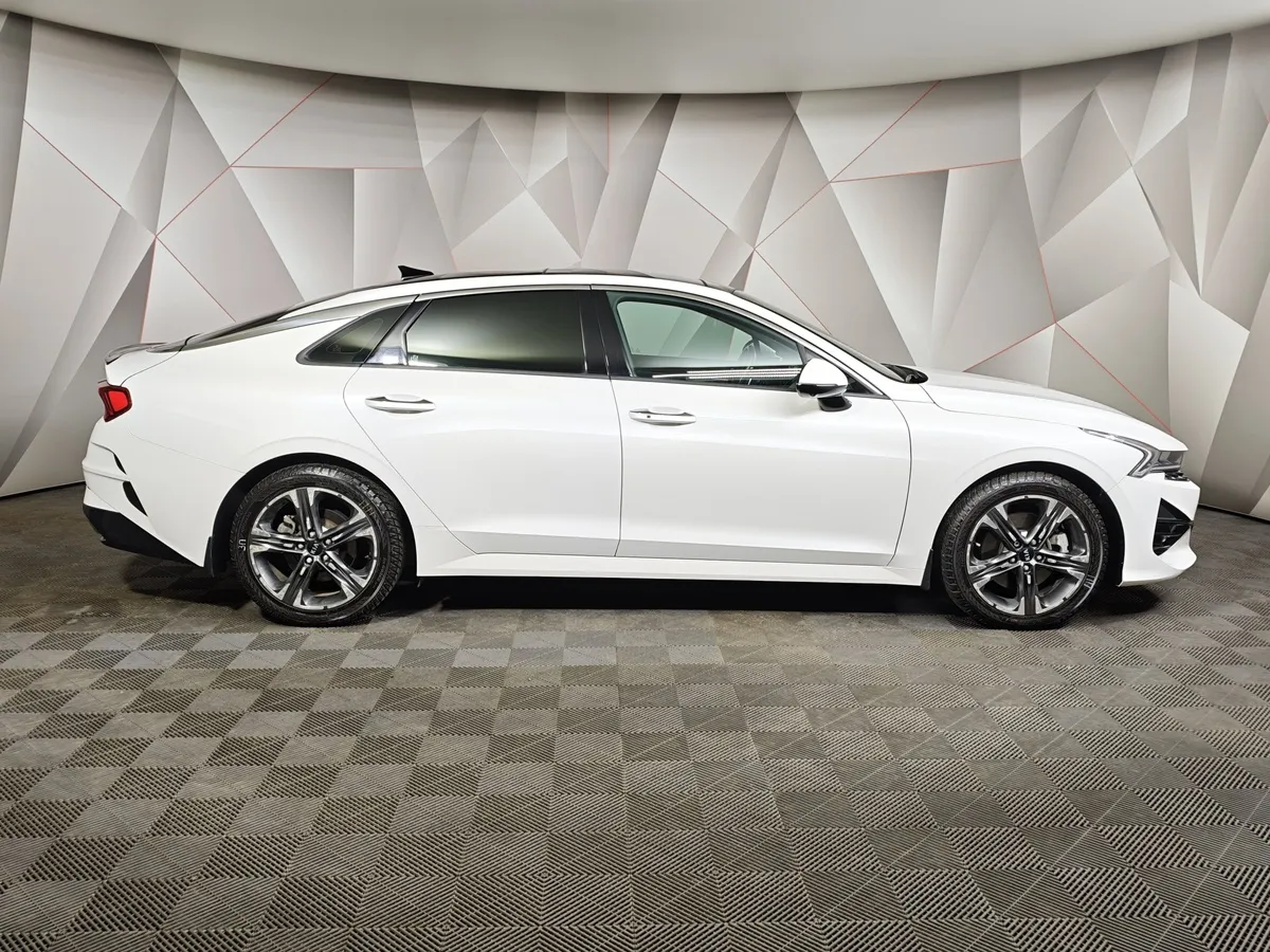 Kia K5 2.5 GDI AT 2WD (194 л.с.) GT Line Plus Белый в АВИЛОН. Слайд №6