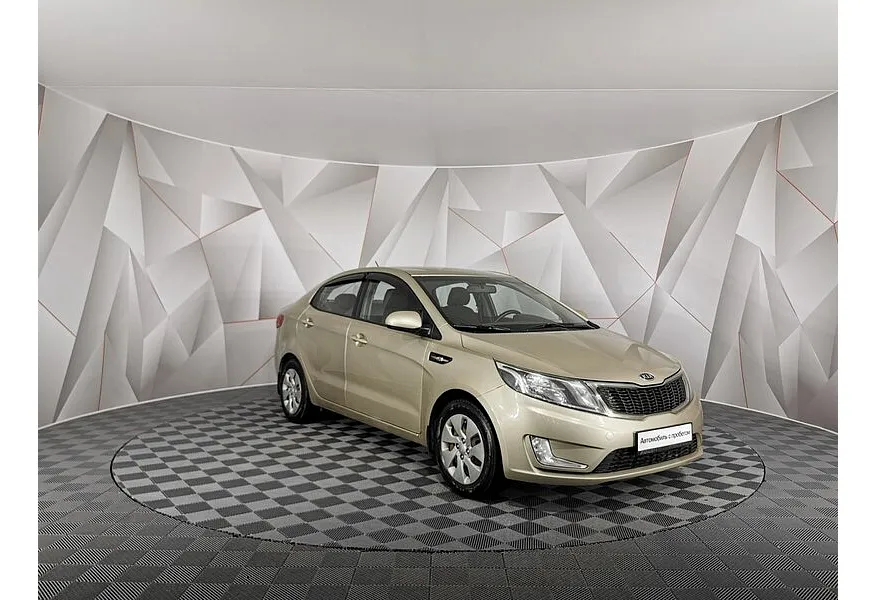Kia Rio 1.6 AT (123 л.с.) Бежевый в АВИЛОН. Слайд №3