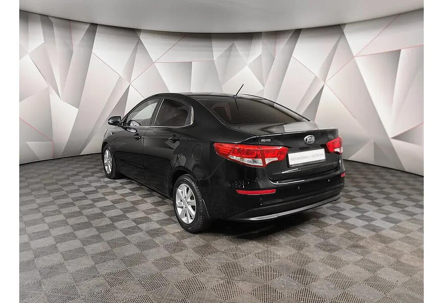 Kia Rio 1.6 AT (123 л.с.) Черный в АВИЛОН. Слайд №4