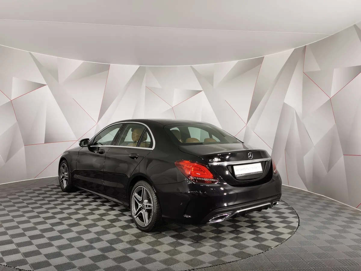 Mercedes-Benz C-Класс C 180 9G-TRONIC (150 л.с.) Sport Черный в АВИЛОН. Слайд №4