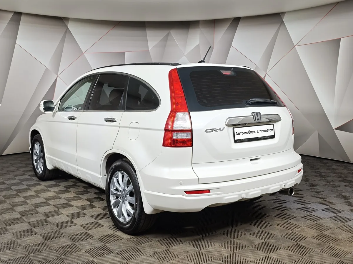 Honda CR-V 2.4 AT 4WD (166 л.с.) Белый в АВИЛОН. Слайд №4