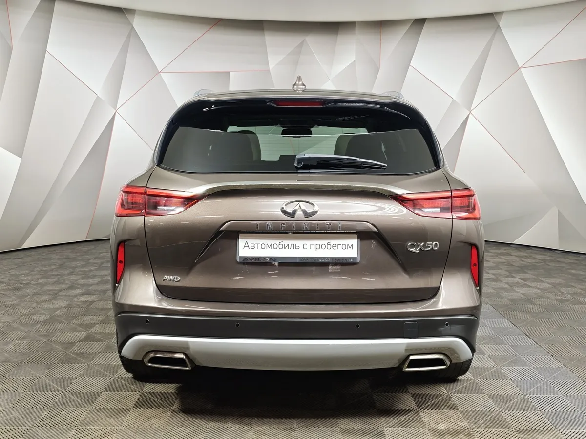 Infiniti QX50 2.0 VC-T CVT AWD (249 л.с.) Коричневый в АВИЛОН. Слайд №8