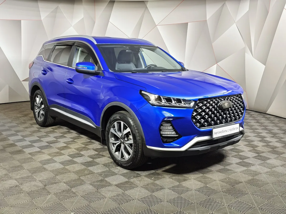 Chery Tiggo 7 Pro 1.5 CTV (147 л.с.) Luxury Синий в АВИЛОН. Слайд №3