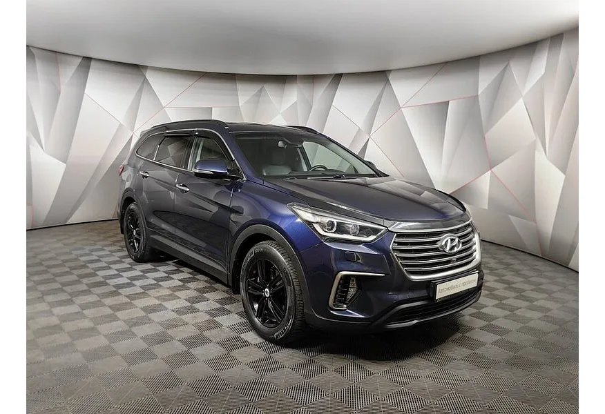 Hyundai Santa Fe 2.2 CRDi AT 4WD (200 л.с.) Family Синий в АВИЛОН. Слайд №3