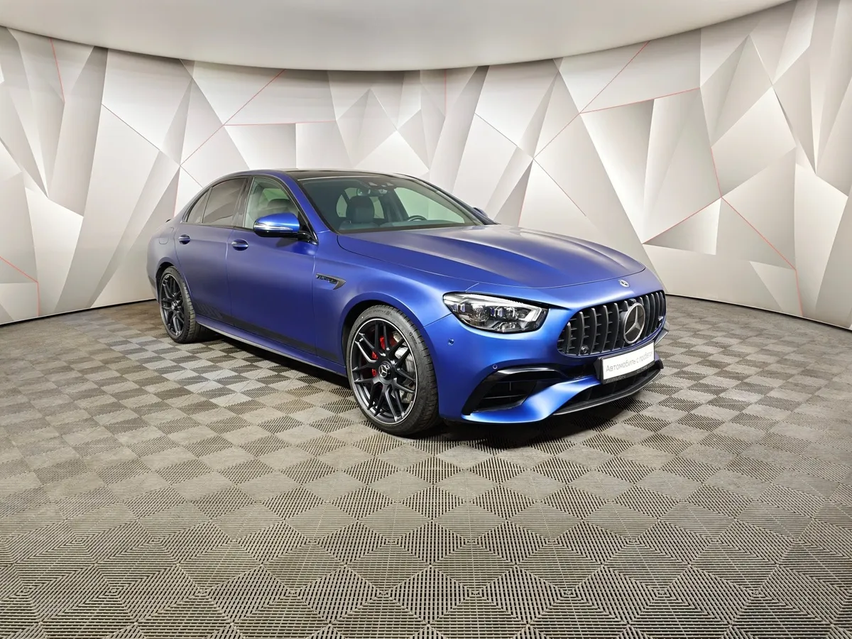 Mercedes-Benz E-Класс E 63 S AMG 4MATIC+ 9G-TRONIC (612 л.с.) Синий в АВИЛОН. Слайд №3