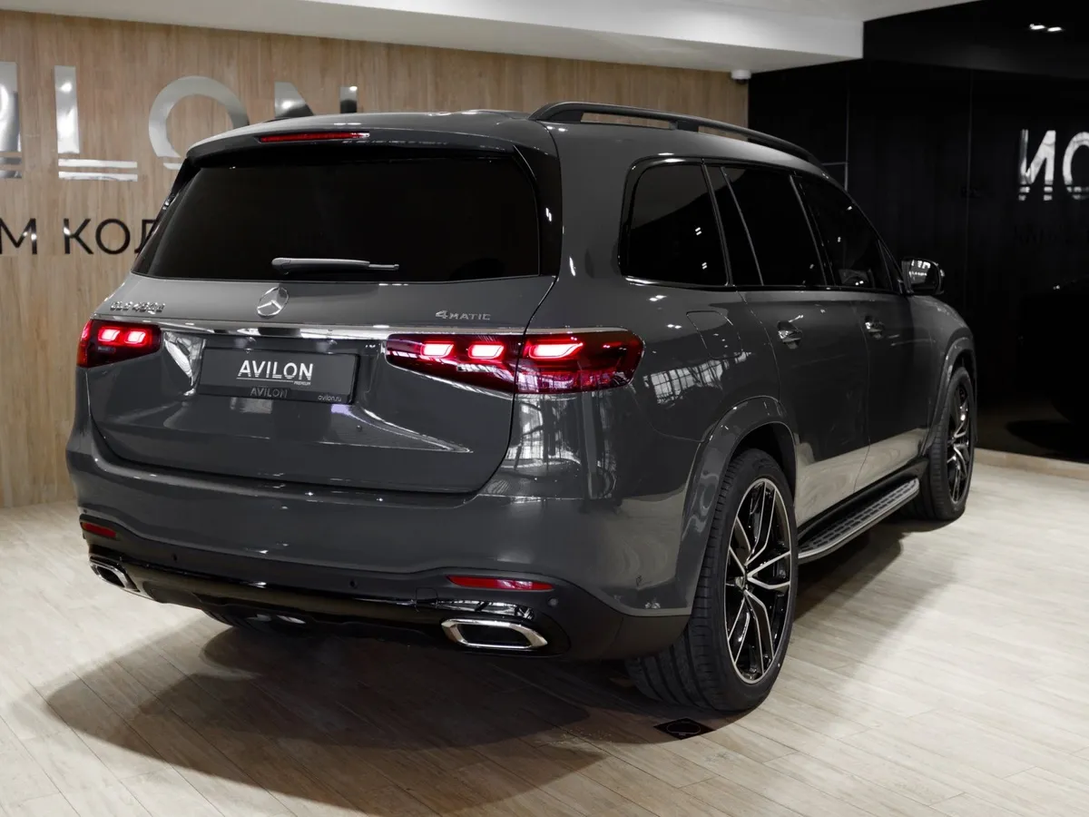 Mercedes-Benz GLS 450 d 9G-TRONIC 4Matic (367 л.с.) Серый в АВИЛОН. Слайд №5