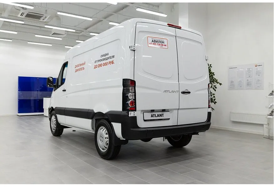 АВИЛОН - Sollers Atlant VAN 2.7D MT RWD SRW (150 л.с.) L3H2 3.5T Белый - slide 6