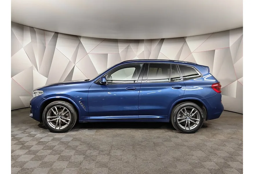 BMW X3 xDrive20d AT (190 л.с.) M Sport Синий в АВИЛОН. Слайд №5