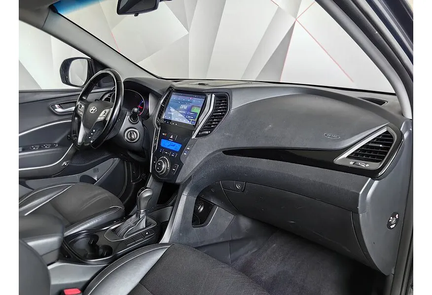 Hyundai Santa Fe 2.2 CRDI AT 4WD (197 л.с.) Active Синий в АВИЛОН. Слайд №12
