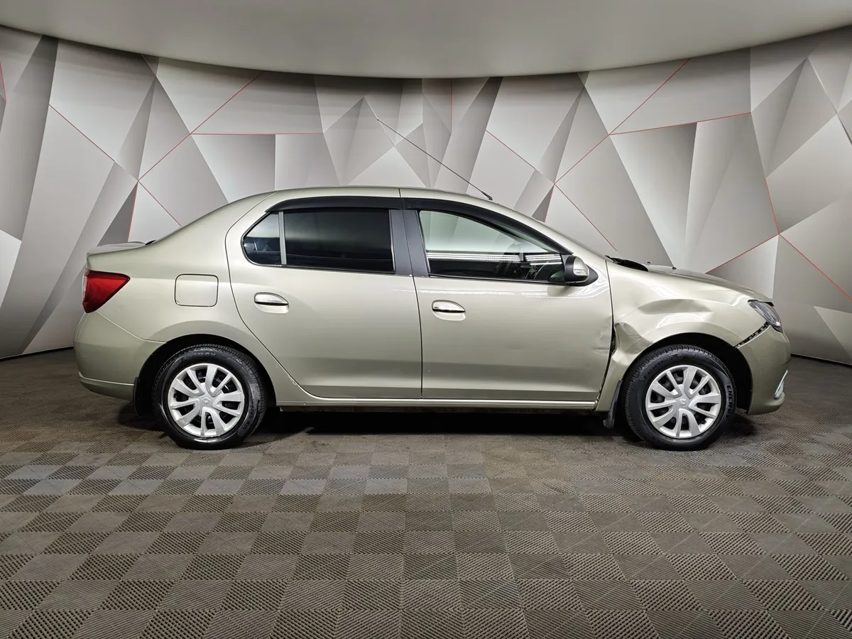 Renault Logan 1.6 MT (82 л.с.) Бежевый в АВИЛОН. Слайд №6