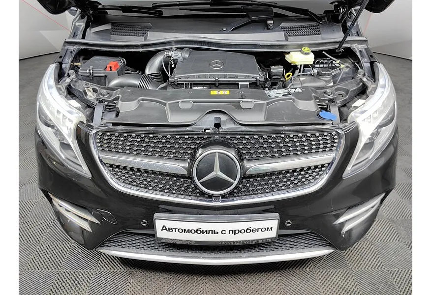 Mercedes-Benz V-Класс V 220 d AT L2 4x4 (163 л.с.) AMG Line Черный в АВИЛОН. Слайд №11